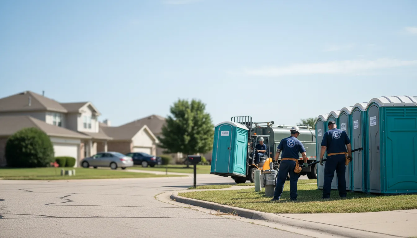 Porta Potty Rental in Cross Plains, IN near me